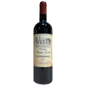 CUVÉE ST GRACE VIN ROUGE ST ESTÈPHE 75CL