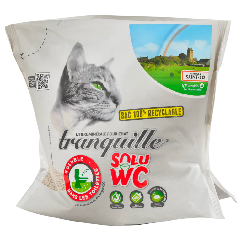 TRANQUILLE LITIERE CHAT SOLUWC 4,5L