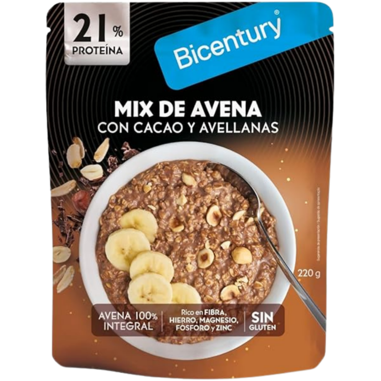 BICENTURY MIX PROTÉINÉ AVOINE CACAO NOISETTE 220G