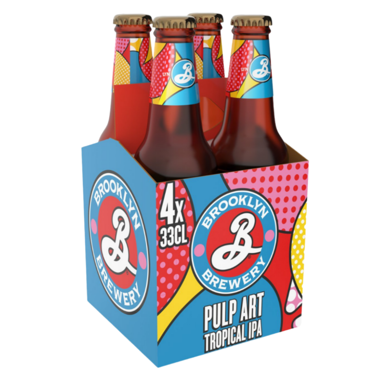 BROOKLYN BIÈRE LAGER IPA 4X33CL