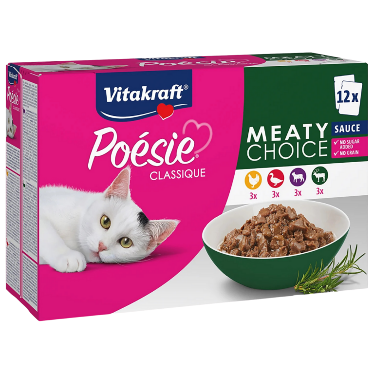 VITAKRAFT PÂTÉE POUR CHAT ASSORTIMENT 12X85G