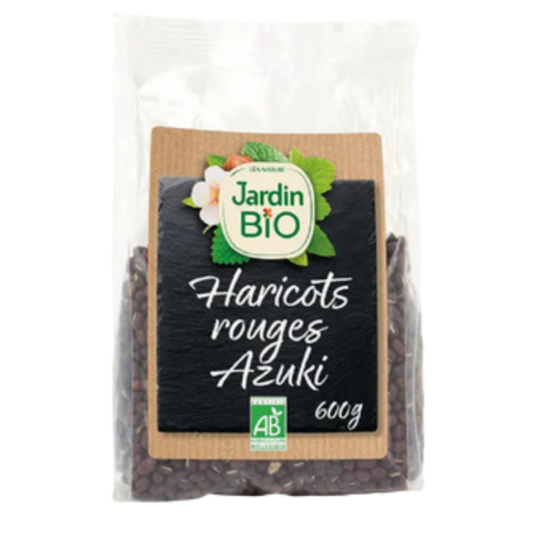 JARDIN BIO HARICOTS ROUGES AZUKI BIO 600G