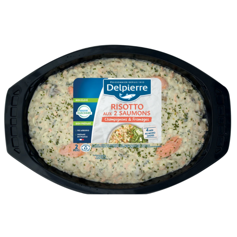 DELPIERRE RISOTTO AU SAUMON 500G