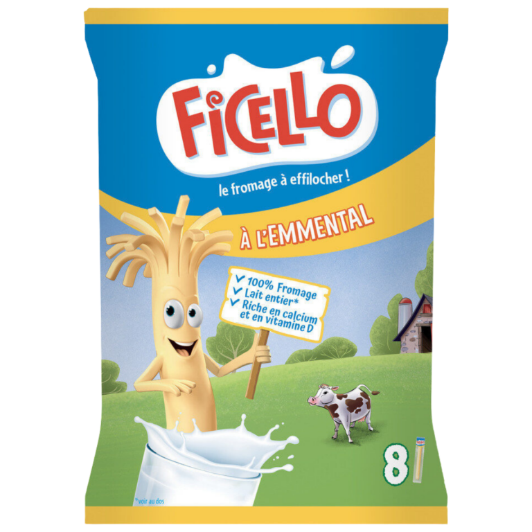 FICELLO EMMENTAL EN BÂTONNET 8X21G