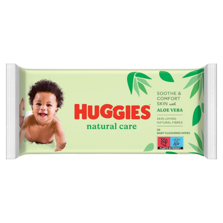 HUGGIES LINGETTES ALOE VERA 56U