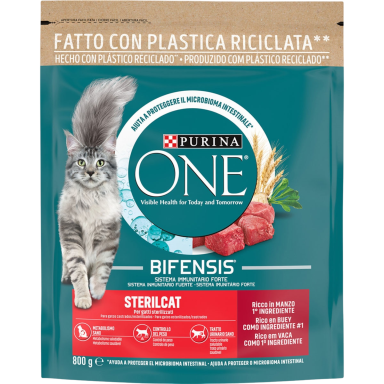 PURINA ONE BIFENSIS ESTERILIZADO BOI 800KG