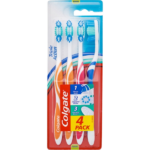 COLGATE ESCOVA DE DENTES TRIPLA AÇÃO PACK4
