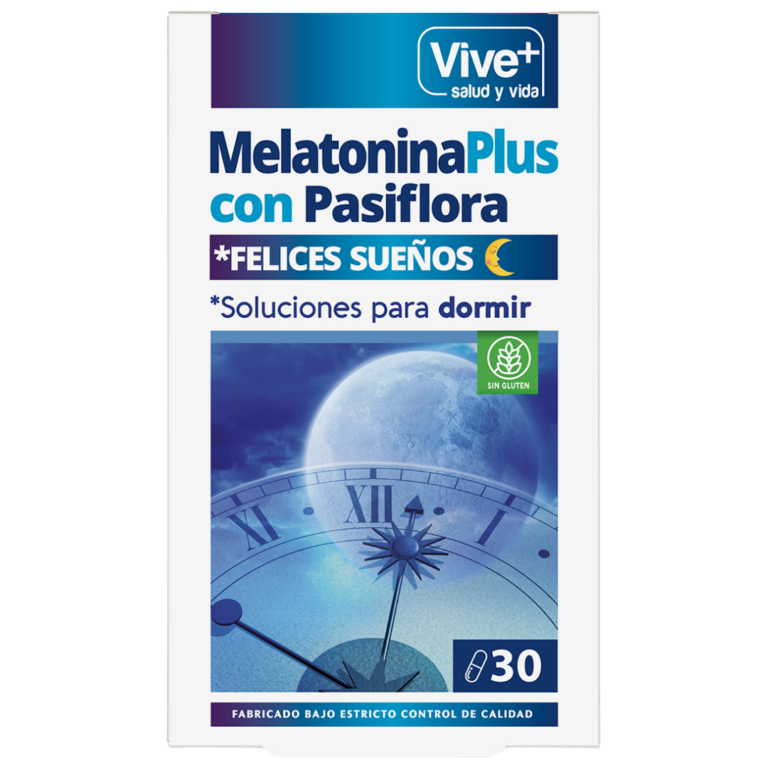 VIVE+ MÉLATONINE PLUS + PASSIONFLOWER 30CH 16G
