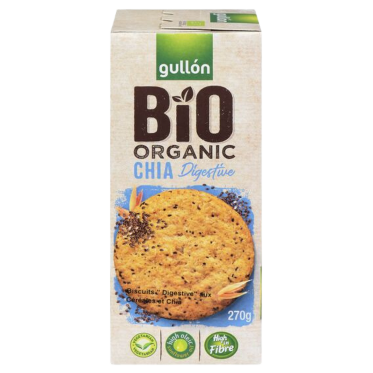 GULLON BISCUITS GRAINES DE CHIA BIO 270G
