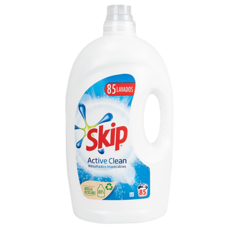 SKIP LESSIVE LIQUIDE ACTIVE CLEAN 85D