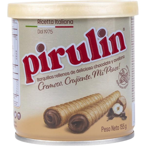 PIRULÍN CHOCO & AVELLANA LATA 155G