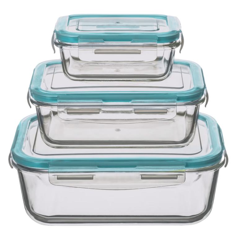 5FIVE CONJUNTO 3 RECIPIENTES QUADRADOS