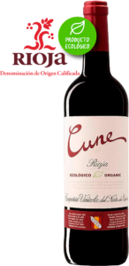 CUNE VINO TINTO ECOLÓGICO D.O. RIOJA 75CL