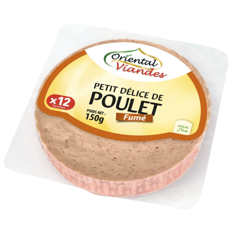 ORIENTAL VIANDES LE PETIT DÉLICE POULET FUMÉ 150G