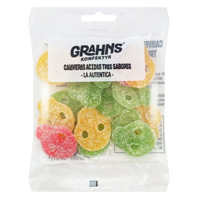 GRAHNS CALAVERAS ÁCIDAS 85G