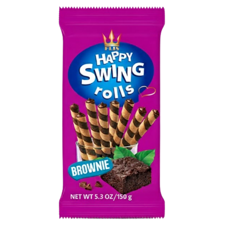 HAPPY SWING ROLLS BROWNIE 150G