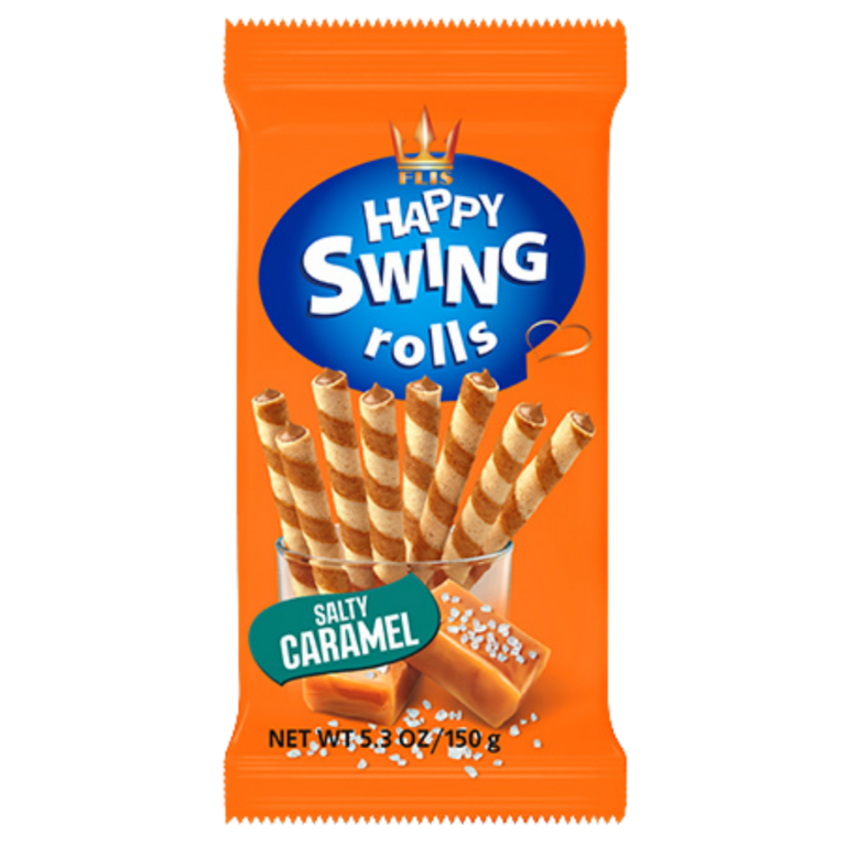 HAPPY SWING ROLLS CARALEL SALÉ 150G