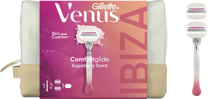 GILLETTE VENUS CONJUNTO MÁQ. 5 SUGARBERRY 2 REC.
