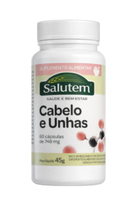 SALUTEM CABELO E UNHAS 60 CÁPSULAS 45G