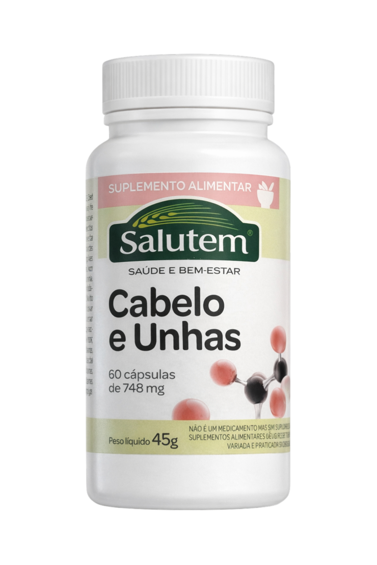 SALUTEM CABELO E UNHAS 60 CÁPSULAS 45G
