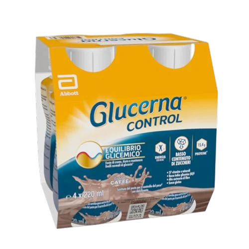 GLUCERNA CONTROL PESO CAFÉ 4X220ML