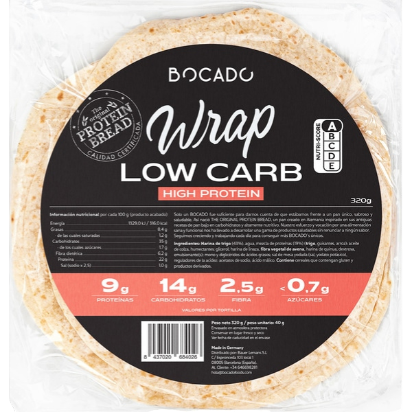 BOCADO WRAP PROTEICO 40G