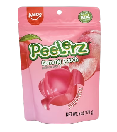 AMOS PEELERZ MELOCOTÓN 65G