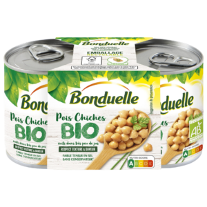 BONDUELLE POIS CHICHE BIO 2X250G