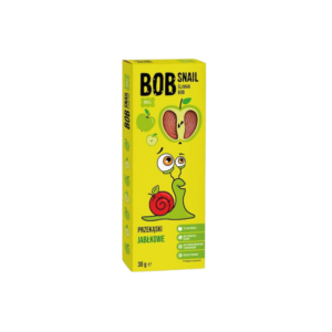 BOB SNAIL ROLINHOS DE FRUTA SABOR MAÇÃ 30G