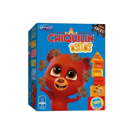 CHIQUILÍN OSITOS CHOCOLATE 160G
