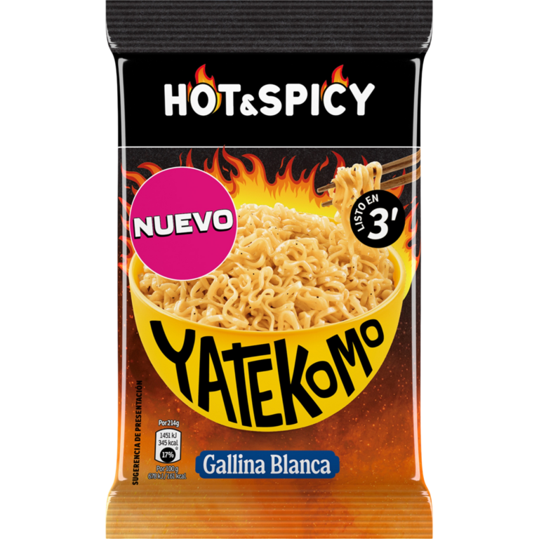GALLINA BLANCA YATEKOMO HOT&SPICY SOBRE 79G