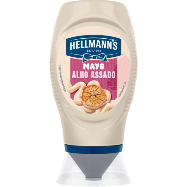 HELLMANN'S MAIONESE ALHO ASSADO 250G