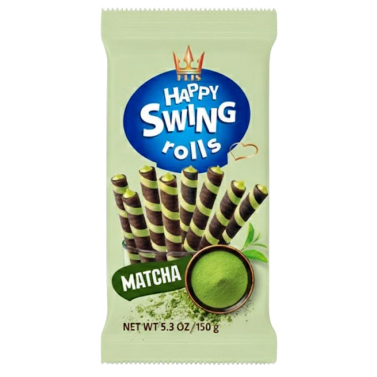 HAPPY SWING ROLLS MATCHA 150G