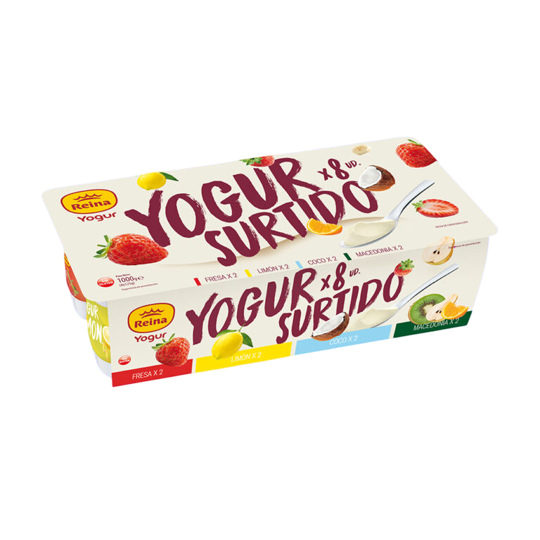 REINA IOGURTE MISTO SABORES 8X125G