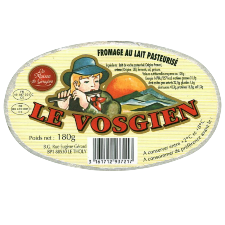 LA MAISON DU GRUYÈRE LE VOSGIEN 180G