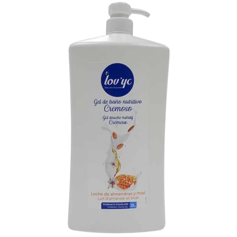 LOV'YC GEL DOUCHE AMANDE ET MIEL 2L
