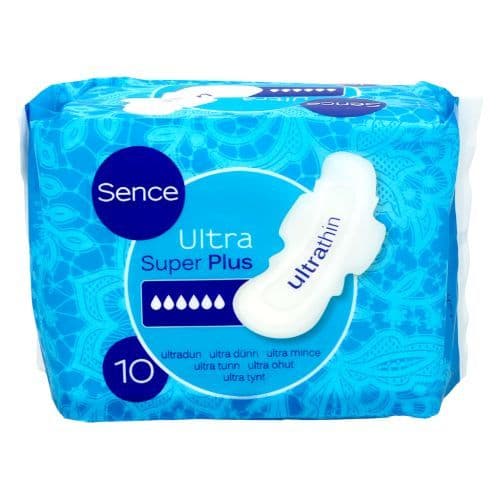 SENCE ABSORVENTES SUPER PLUS COM ASAS 10UN