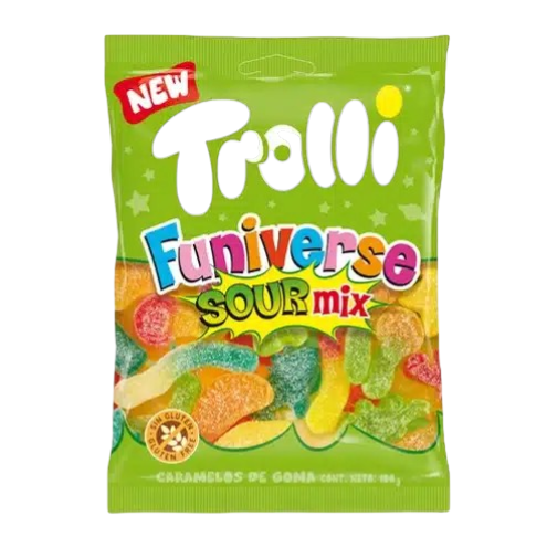 TROLLI FUNIVERSE SOUR MIX 100G