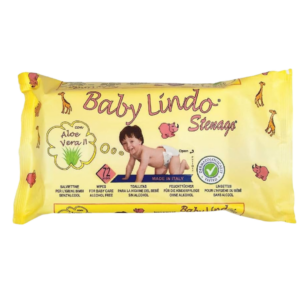BABY LINDO PAPIER TOILETTE HUMIDE WC BIO 80U