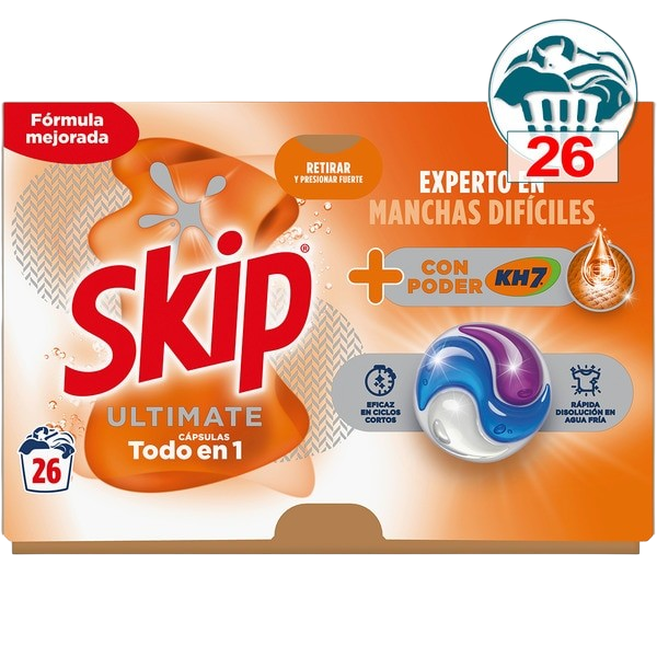 SKIP DET CAPS ULTIMATE 3EN1 KH7 26D