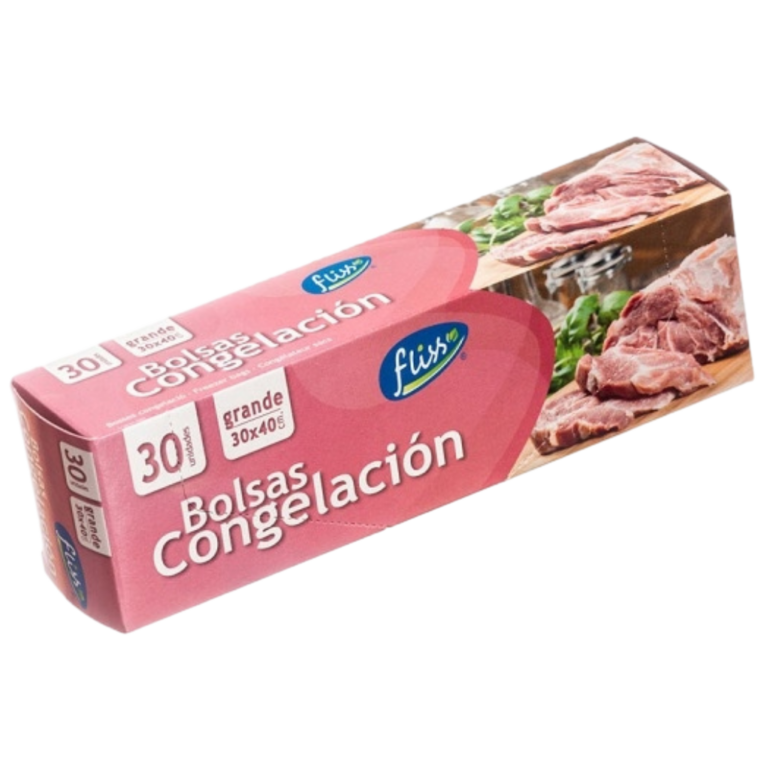 FLISS BOLSA CONGELACION 30X40 8L 30UN