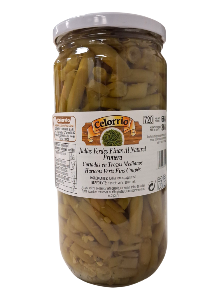 CELORRIO JUDIA VERDE REDONDA 360 G