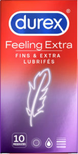 DUREX PRÉSERVATIFS EXTRA FEELING 10U