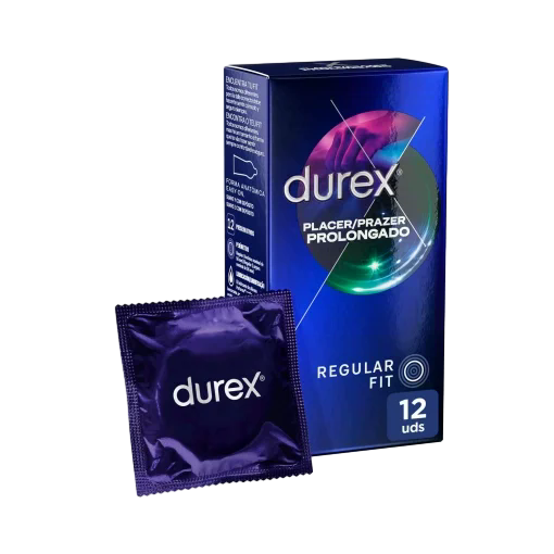 DUREX PRESERVATIVOS PLACER PROLONG 12U
