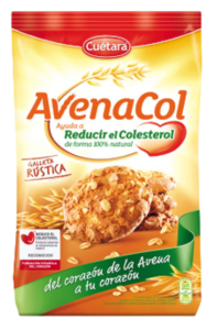CUETARA AVENACOL BOLACHA RÚSTICA 250G