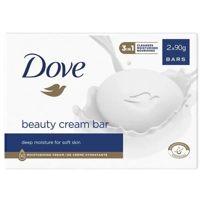 DOVE PASTILLA DE JABÓN ORIGINAL 2X90G