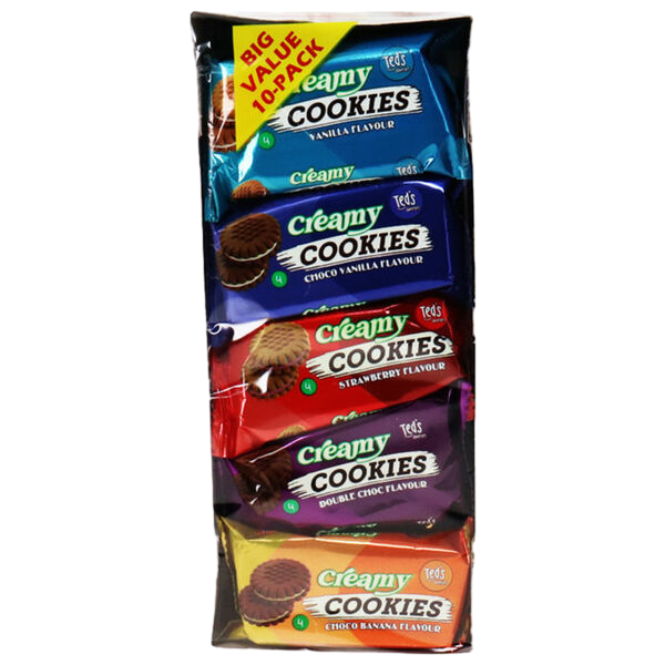 TED'S CREAMY COOKIES SABORES 310G