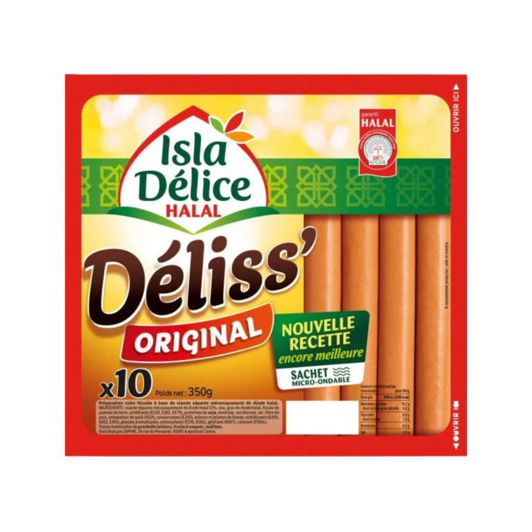 ISLA DELICE DELISS' HOT DOG 350G