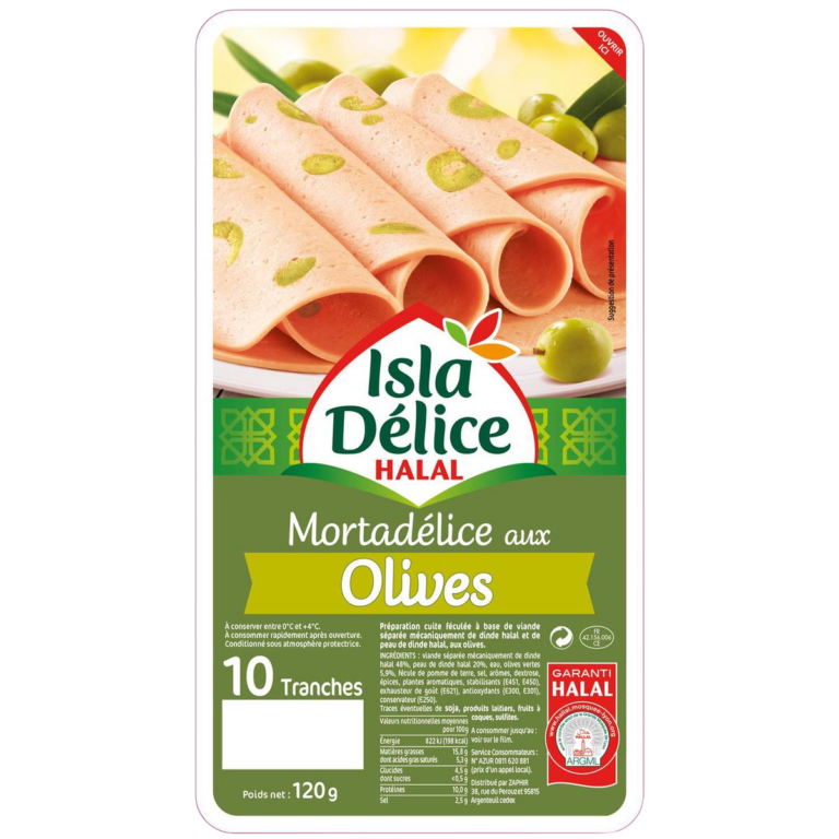 ISLA DELICE MORTADELICE CON ACEITUNAS 12
