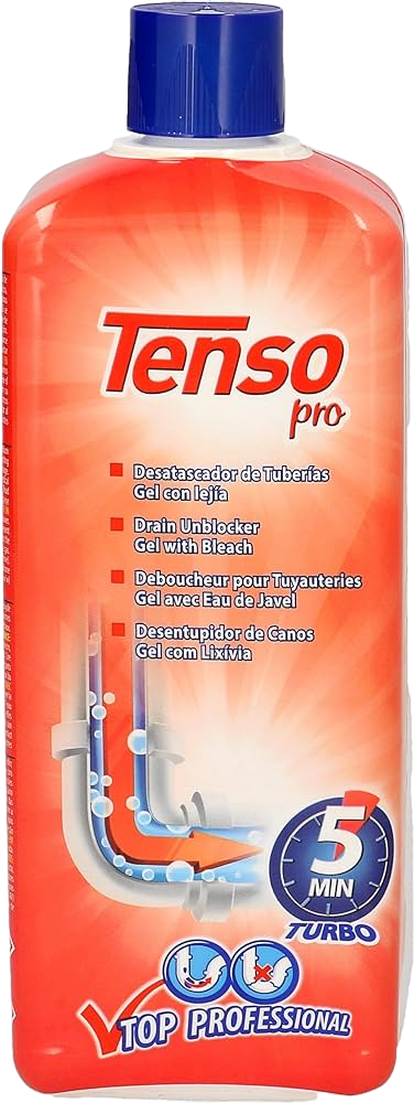 TENSO PRO DESATASCADOR TUBERIAS 1L